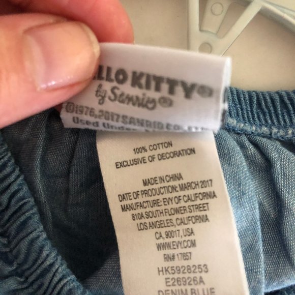 Hello kitty romper, Soft romper for toddler - Picture 7 of 9